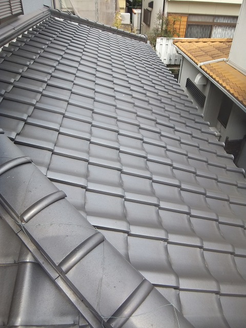 陶器瓦の補修・工事もお任せ